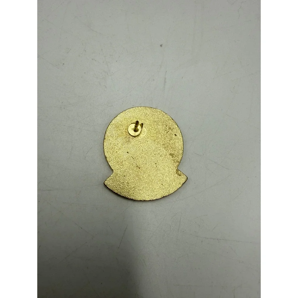 Vintage I Love USA‎ Eagle American Flag Enamel Lapel Pin Gold Tone Patriotic Hat